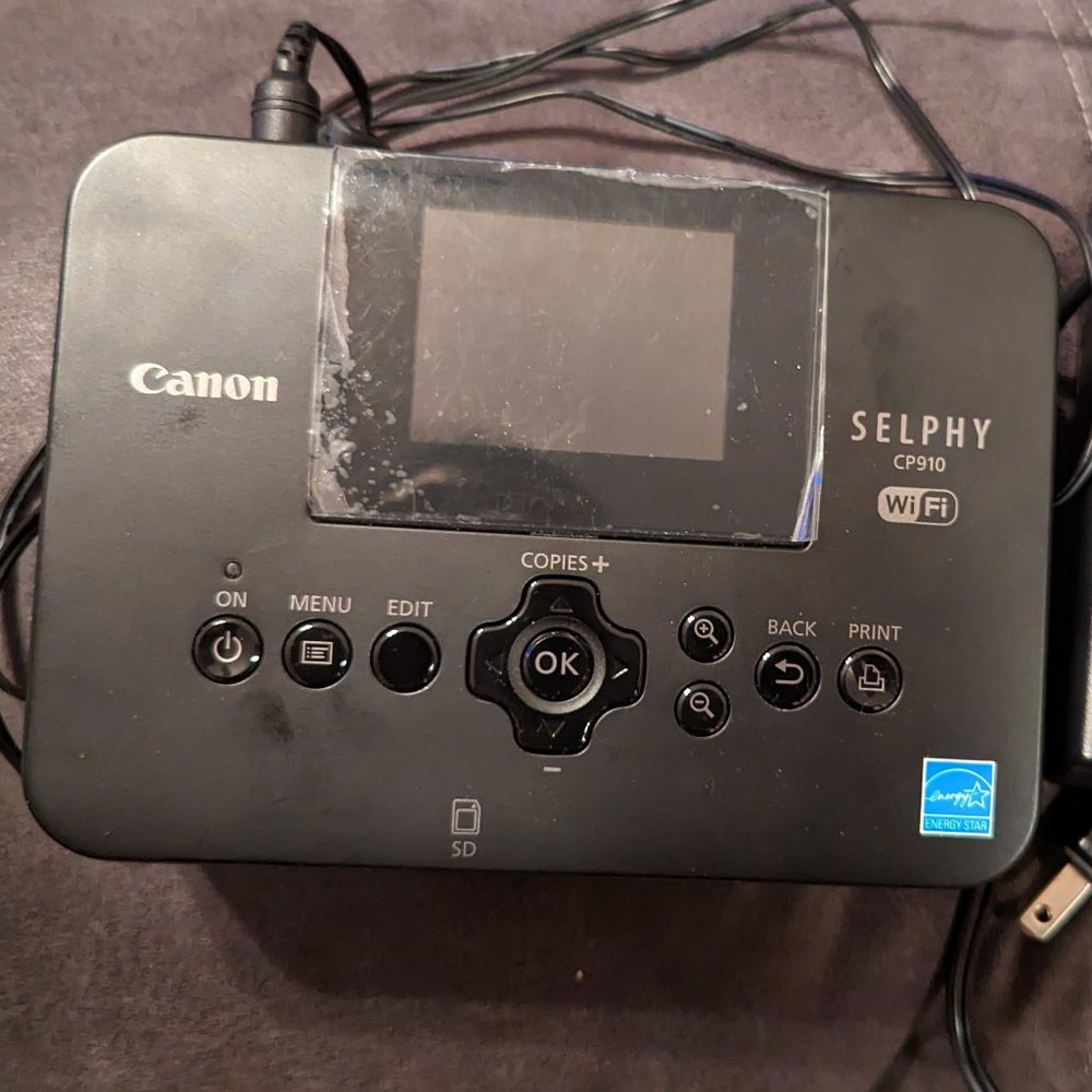 Canon SELPHY CP910 Digital Photo Dye Sublimation Printer (READ DETAILS PLEASE!)
